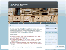 Tablet Screenshot of earlymodernarchitecture.com